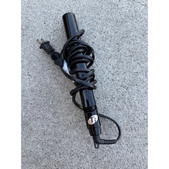 T3 SinglePass X Hair Straightener Flat Iron Model 73512 Black Adjustable Heat - Picture 6 of 6